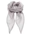 PR740 Premier 'Colours' Chiffon Scarf Silver colour image